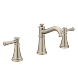 Moen - Belfield 8 in. Widespread 2-Handle Bathroom Faucet in Brushed Nickel - Brushed Nickel