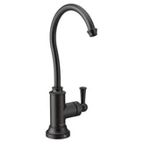 Moen - Sip Traditional Cold Water Kitchen Beverage Faucet with Optional Filtration System, Matte Black - Matte Black
