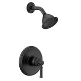 Dartmoor Posi-Temp WaterSense Single-Handle Wall-Mount Shower Only Faucet Trim Kit in Chrome (Valve Sold Separately)