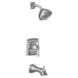 Voss M-CORE 2-Series Eco Performance 1-Handle Tub and Shower Trim Kit in Chrome (Valve Sold Separately)
