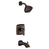 Voss M-CORE 2-Series Eco Performance 1-Handle Tub and Shower Trim Kit in Oil Rubbed Bronze (Valve Sold Separately)