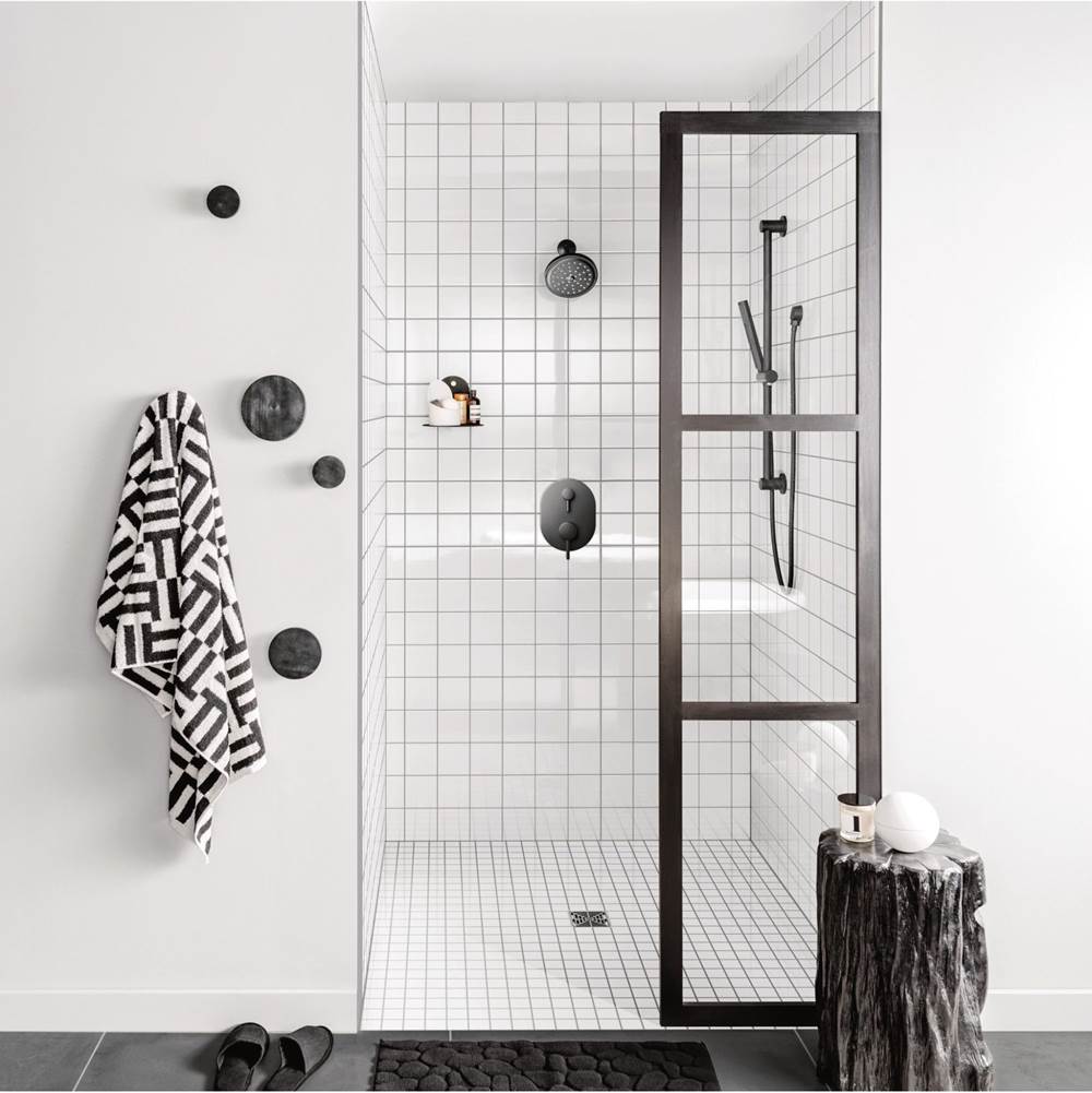 Align M-CORE 3-Series 2-Handle Shower Trim with Integrated Transfer Valve in Chrome (Valve Sold Separately)