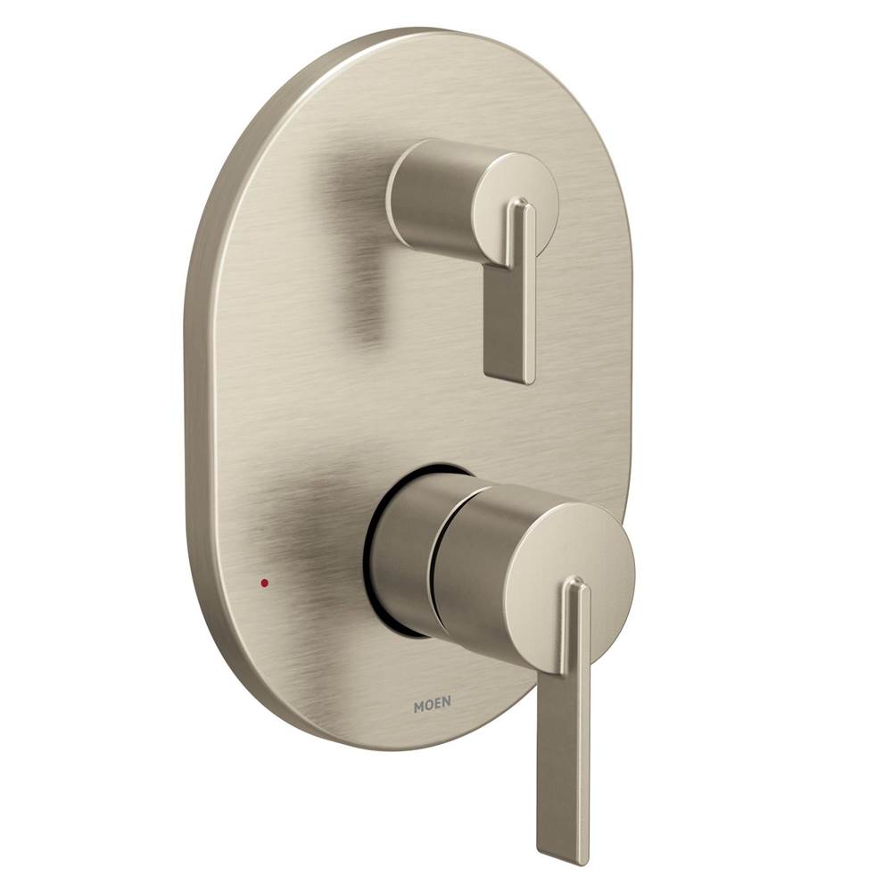 Cia M-CORE 3-Series 2-Handle Shower Trim with Integrated Transfer Valve in Chrome (Valve Sold Separately)