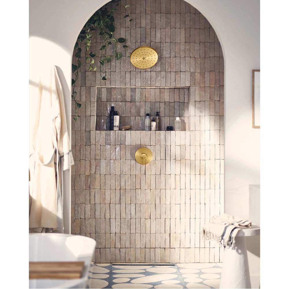 Cia M-CORE 3-Series 1-Handle Shower Trim Kit in Chrome (Valve Sold Separately)