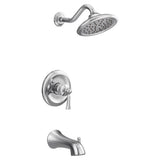 Wynford M-CORE 3-Series 1-Handle Eco-Performance Tub and Shower Trim Kit in Chrome (Valve Sold Separately)