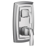 Voss M-CORE 3-Series 2-Handle Shower Trim with Integrated Transfer Valve in Chrome (Valve Sold Separately)