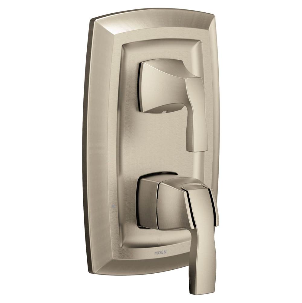 Voss M-CORE 3-Series 2-Handle Shower Trim with Integrated Transfer Valve in Chrome (Valve Sold Separately)
