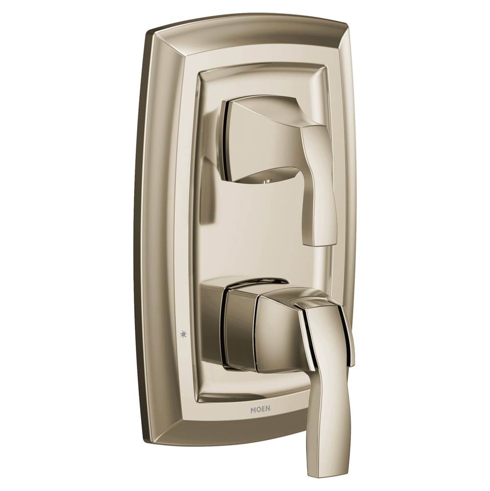 Voss M-CORE 3-Series 2-Handle Shower Trim with Integrated Transfer Valve in Chrome (Valve Sold Separately)