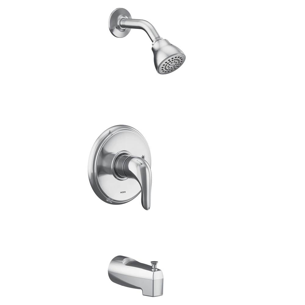 Chateau M-CORE 2-Series Eco Performance 1-Handle Tub and Shower Trim Kit in Chrome (Valve Sold Separately)