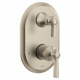 Flara M-CORE 3-Series 2-Handle Shower Trim with Integrated Transfer Valve in Chrome (Valve Sold Separately)