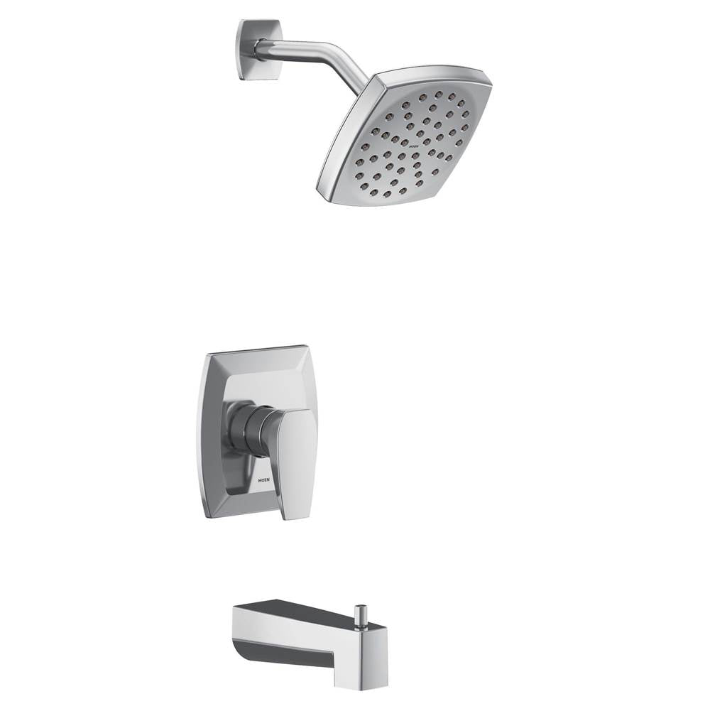 Via M-CORE 2-Series Eco Performance 1-Handle Tub and Shower Trim Kit in Chrome (Valve Sold Separately)
