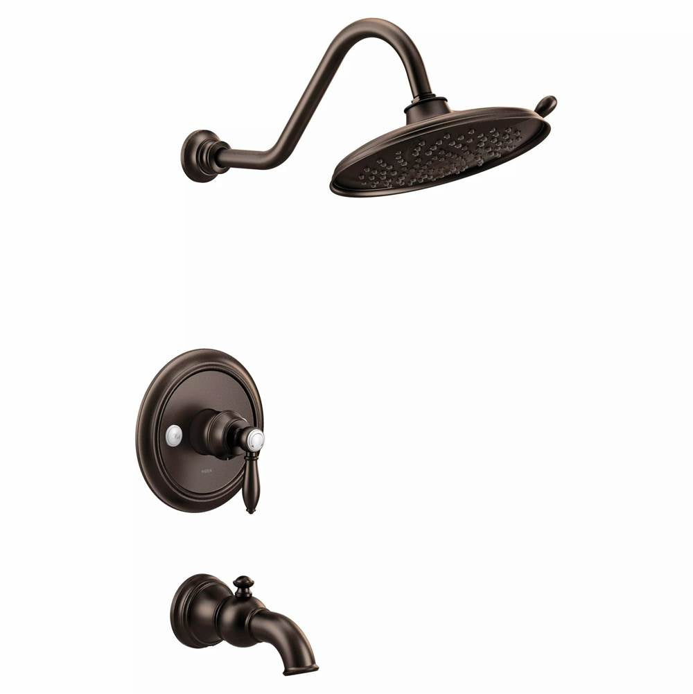 Weymouth M-CORE 3-Series 1-Handle Eco-Performance Tub and Shower Trim Kit in Chrome (Valve Sold Separately)