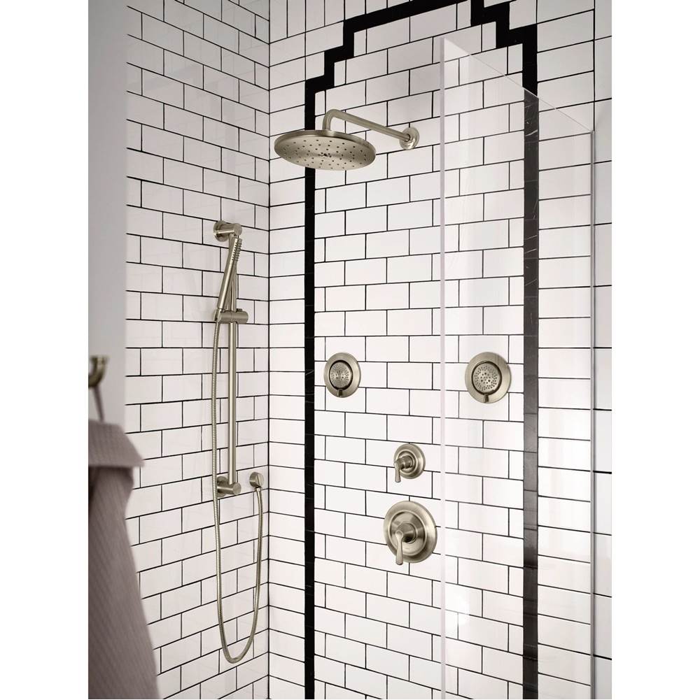 Mosaic 5-3/8 in. 2-Function Body Spray in Chrome