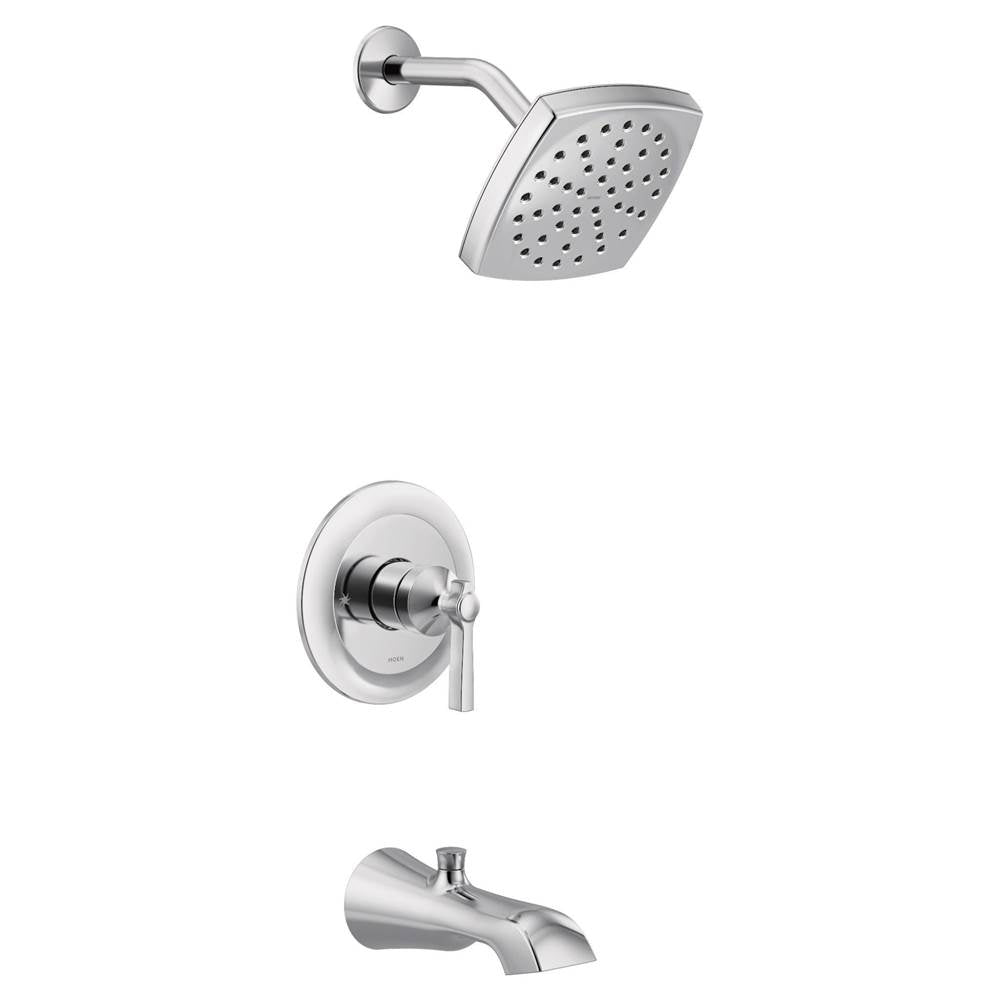 Flara M-CORE 3-Series 1-Handle Eco-Performance Tub and Shower Trim Kit in Chrome (Valve Sold Separately)