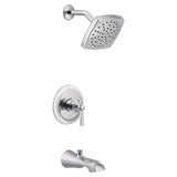 Flara M-CORE 3-Series 1-Handle Eco-Performance Tub and Shower Trim Kit in Chrome (Valve Sold Separately)