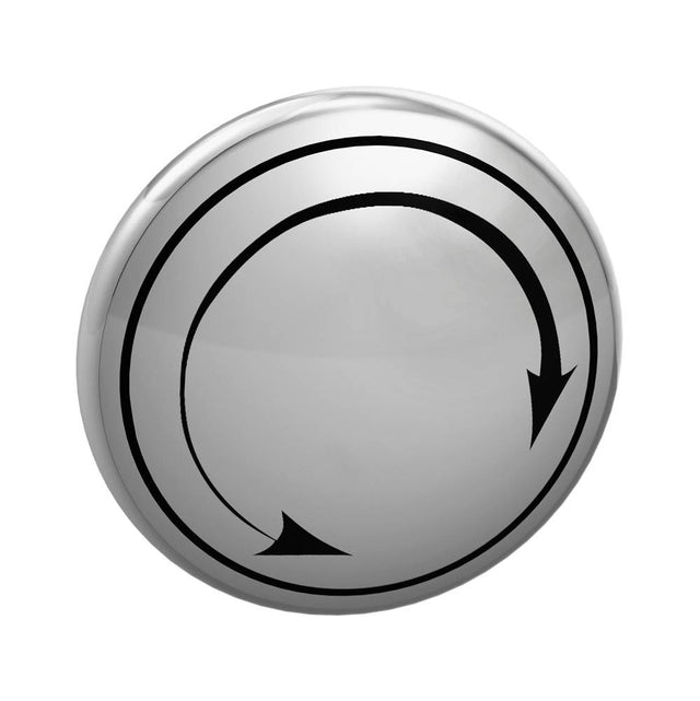 Moen - FINISHED DIVERTER HANDLE CAP KIT CHR - Chrome