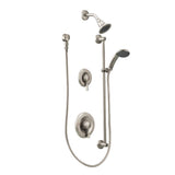 Moen - Classic brushed nickel transfer Posi-Temp(R) all-metal trim kits