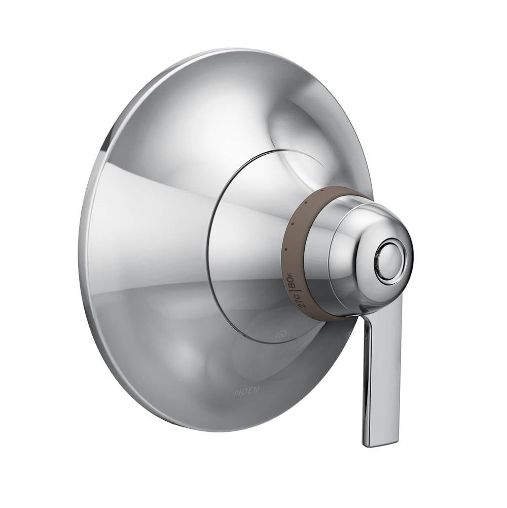 Moen - Doux ExactTemp Thermostatic Valve Trim Kit, Valve Required, Chrome - Chrome