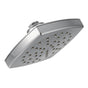 Moen - Voss 6'' Single-Function Rainshower Showerhead with Immersion Technology at 2.5 GPM Flow Rate, Chrome - Chrome