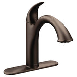 Moen - Camerist One-Handle Pullout Kitchen Faucet Featuring Power Clean and Reflex, Oil Rubbed Bronze - Oil Rubbed Bronze