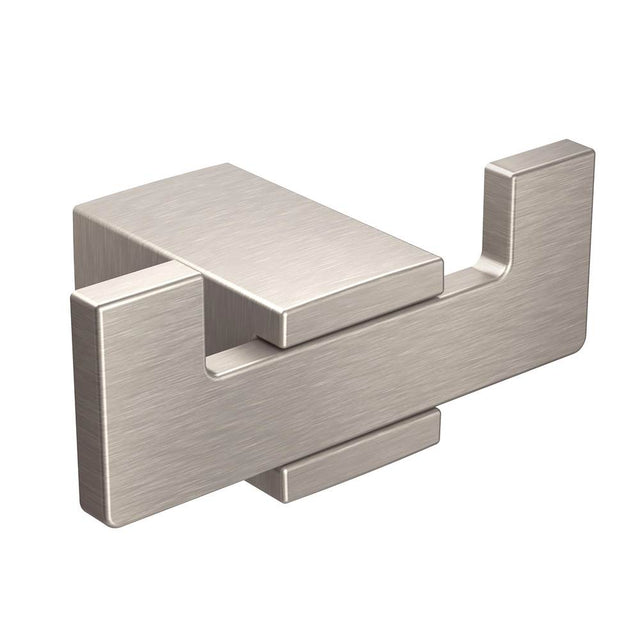 Moen - Brushed Nickel Double Robe Hook - Brushed Nickel