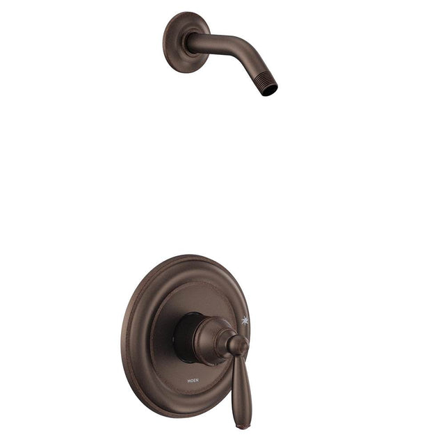 Moen - Brantford M-CORE 2-Series 1-Handle Shower Trim Kit in Oil Rubbed Bronze (Valve Sold Separately) - Oil Rubbed Bronze