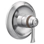 Moen - Wynford ExactTemp Thermostatic Valve Trim Kit, Valve Required, Chrome - Chrome