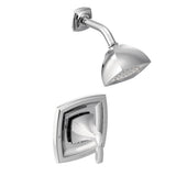 Moen - Voss Posi-Temp Single-Handle 1-Spray Shower Faucet Trim Kit in Chrome (Valve Sold Separately) - Chrome