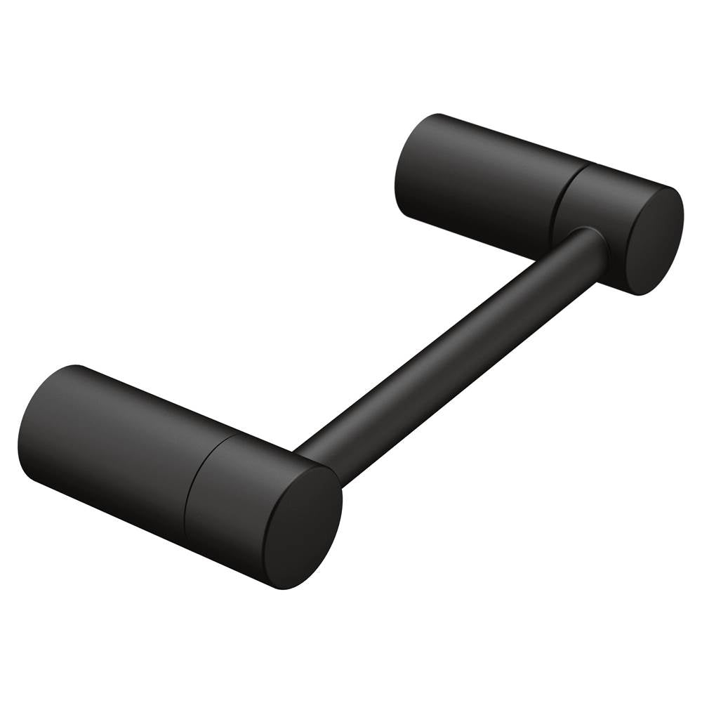 Moen - Matte Black Pivoting Paper Holder - Matte Black