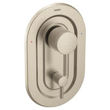 Moen - Align Posi-Temp with Built-in 3-Function Transfer Valve Trim Kit, Valve Required, Brushed Nickel - Brushed Nickel