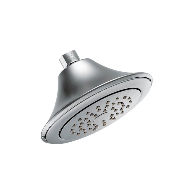Moen - Rothbury 6-1/2'' Single-Function Showerhead with 2.5 GPM Flow Rate, Chrome - Chrome