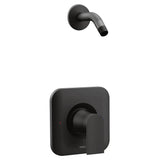 Moen - Genta LX Matte Black Posi-Temp Shower Only - No Head - Matte Black