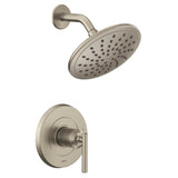 Moen - Gibson M-CORE 2-Series Eco Performance 1-Handle Shower Trim Kit in Brushed Nickel (Valve Sold Separately) - Brushed Nickel