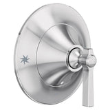 Moen - Flara 1-Handle Posi-Temp Valve Trim Kit in Chrome (Valve Sold Separately) - Chrome