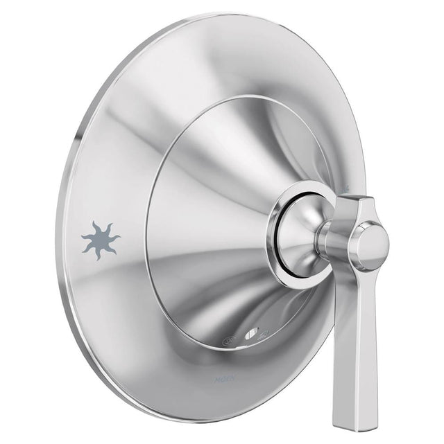 Moen - Flara 1-Handle Posi-Temp Valve Trim Kit in Chrome (Valve Sold Separately) - Chrome