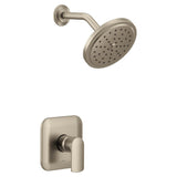 Moen - Rizon M-CORE 3-Series 1-Handle Eco-Performance Shower Trim Kit in Brushed Nickel (Valve Sold Separately) - Brushed Nickel