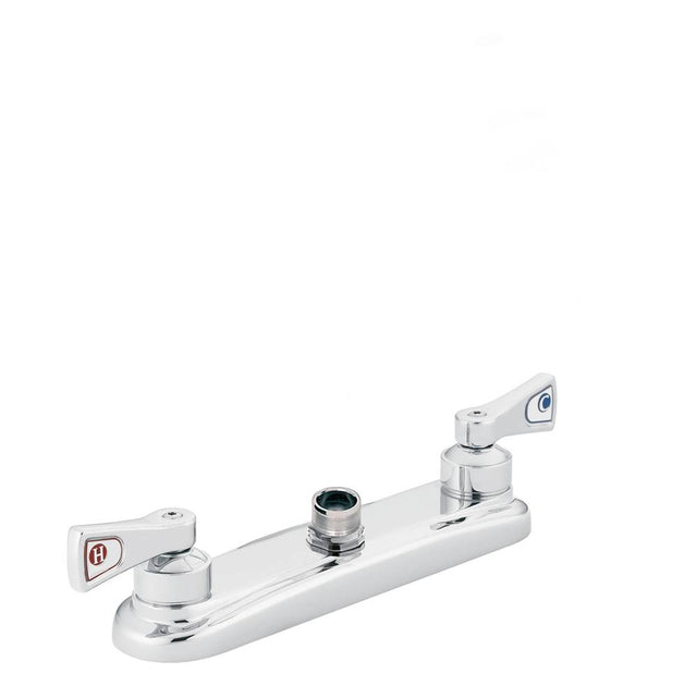 Moen - Chrome two-handle kitchen faucet - Chrome