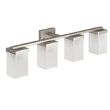 Moen - Brushed Nickel Four Globe Bath Light - Brushed Nickel