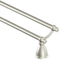 Moen - Brushed Nickel 24'' Double Towel Bar - Brushed Nickel