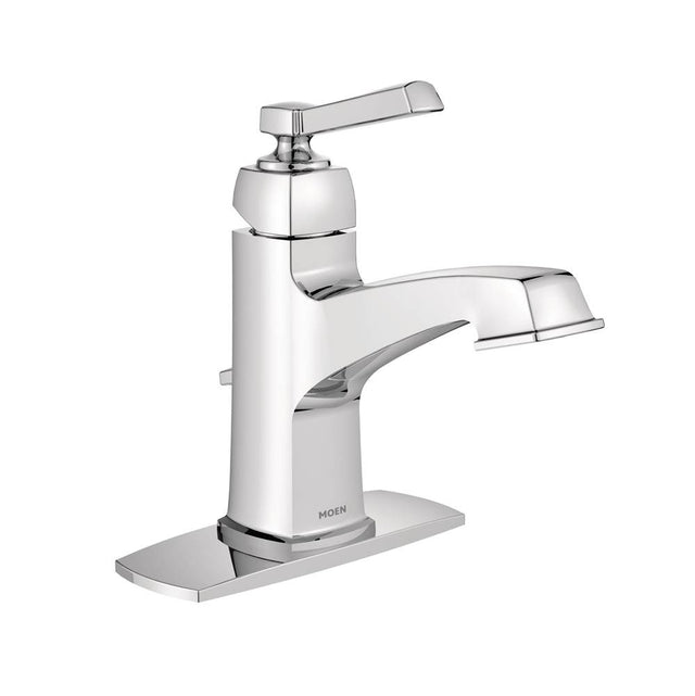 Moen - Boardwalk 1-Handle Bathroom Sink Faucet in Chrome - Chrome