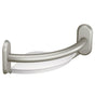 Moen - Brushed Nickel 9'' Grab Bar With Corner Shelf - Brushed Nickel