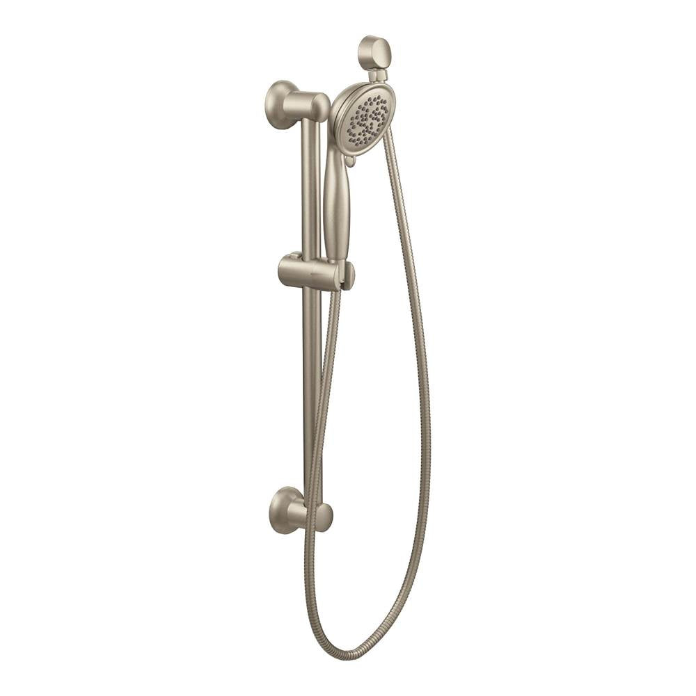 Moen - Envi Eco-Performance Handheld Shower with 30'' Slide Bar, Brushed Nickel - Brushed Nickel