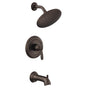 Moen - Brantford M-CORE 2-Series Eco Performance 1-Handle Tub and Shower Trim Kit in Oil Rubbed Bronze (Valve Sold Separately) - Oil Rubbed Bronze