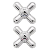Moen - Monticello Large Cross Handle Inserts - Chrome