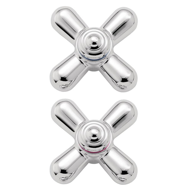 Moen - Monticello Large Cross Handle Inserts - Chrome
