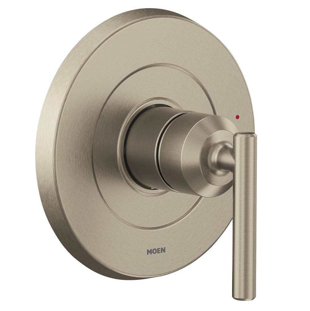 Moen - Gibson M-CORE 2-Series 1-Handle Shower Trim Kit in Brushed Nickel (Valve Sold Separately) - Brushed Nickel