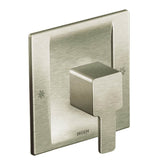 Moen - 90-Degree 1-Handle Posi-Temp Valve Trim Kit in Brushed Nickel (Valve Sold Separately) - Brushed Nickel