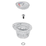 Moen - Chateau Bathroom Sink Faucet Handle Knob Replacment Kit - Unfinished
