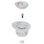 Moen - Chateau Bathroom Sink Faucet Handle Knob Replacment Kit - Unfinished