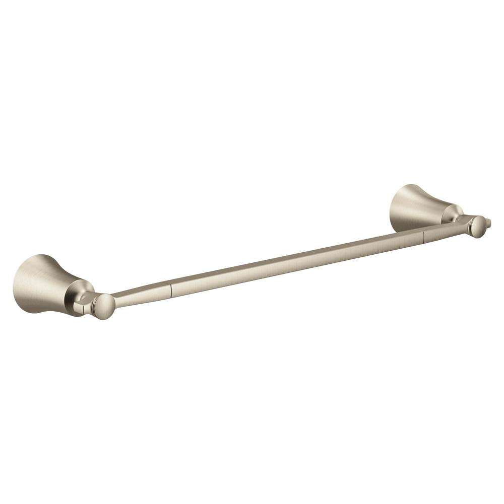 Moen - Brushed Nickel 18'' Towel Bar - Brushed Nickel